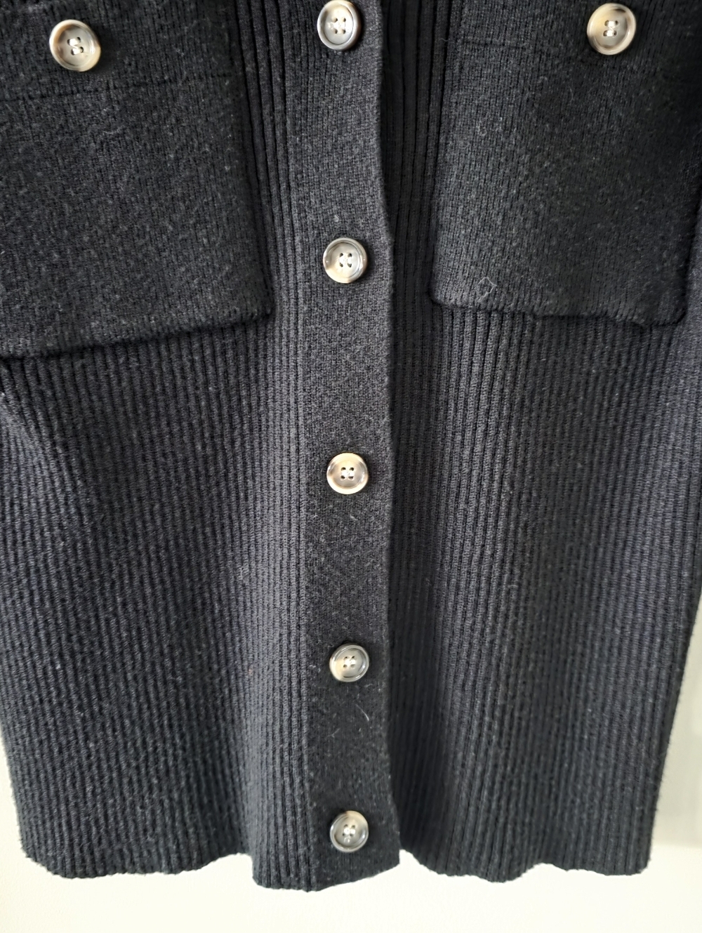 Truth By Republic XS Vintage Y2K Coquette Romantic Ribbed Knit Crop Cardigan - Picture 8 of 12